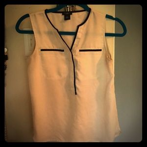 Ann Taylor sleeveless blouse